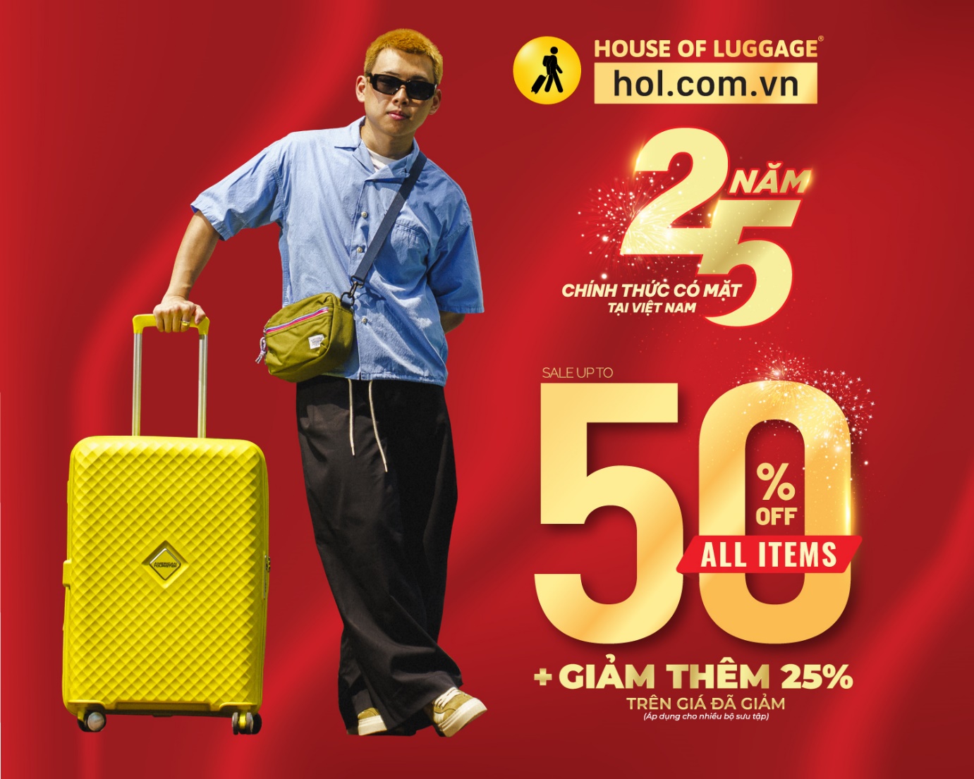 House Of Luggage tung ưu đãi mừng 25 năm chính thức đưa các thương hiệu vali quốc tế đến Việt Nam- Ảnh 2. House Of Luggage tung ưu đãi mừng 25 năm chính thức đưa các thương hiệu vali quốc tế đến Việt Nam- Ảnh 2.