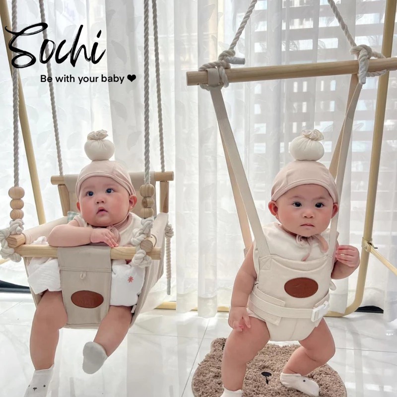 Phương Oanh mang bộ xích đu nhún nhảy về nhà cho Jimmy - Jenny, giá cực hợp lý, nhà nào cũng nên có một chiếc- Ảnh 4. Phương Oanh mang bộ xích đu nhún nhảy về nhà cho Jimmy - Jenny, giá cực hợp lý, nhà nào cũng nên có một chiếc- Ảnh 4.