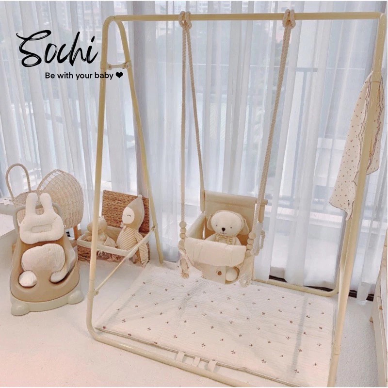 Phương Oanh mang bộ xích đu nhún nhảy về nhà cho Jimmy - Jenny, giá cực hợp lý, nhà nào cũng nên có một chiếc- Ảnh 3. Phương Oanh mang bộ xích đu nhún nhảy về nhà cho Jimmy - Jenny, giá cực hợp lý, nhà nào cũng nên có một chiếc- Ảnh 3.