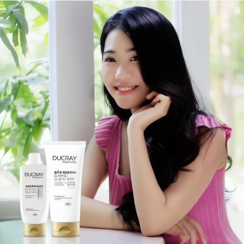 Dầu gội Ducray Anaphase+ ngăn rụng tóc hiệu quả.