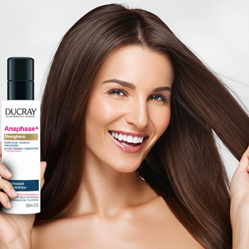 Dầu gội Ducray Anaphase+ ngăn rụng tóc, tóc khỏe mạnh.