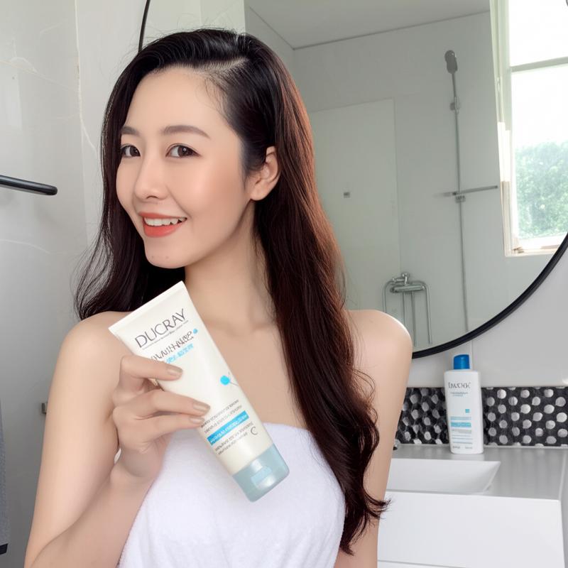 Dầu gội Ducray Anaphase+ ngăn rụng tóc hiệu quả.