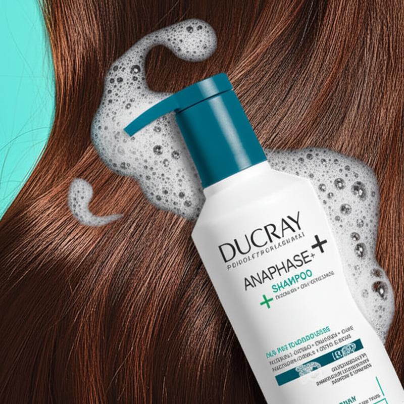 Dầu gội Ducray Anaphase+ cho tóc khỏe, giảm rụng.