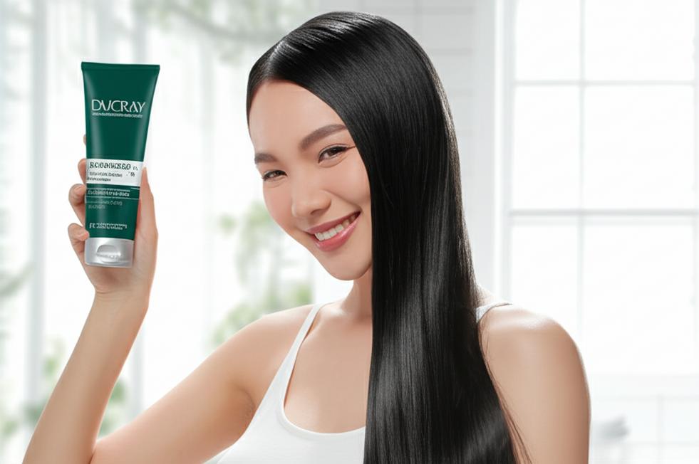 Dầu gội Ducray Anaphase+ ngăn rụng tóc hiệu quả.