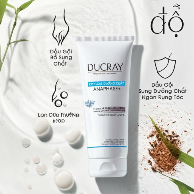 Dầu gội Ducray Anaphase+ - Giải pháp cho tóc rụng