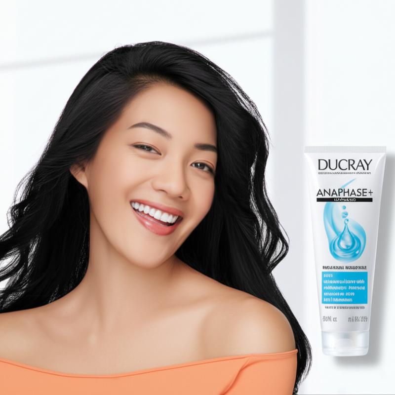 Dầu gội Ducray Anaphase+ cho tóc khỏe mạnh.