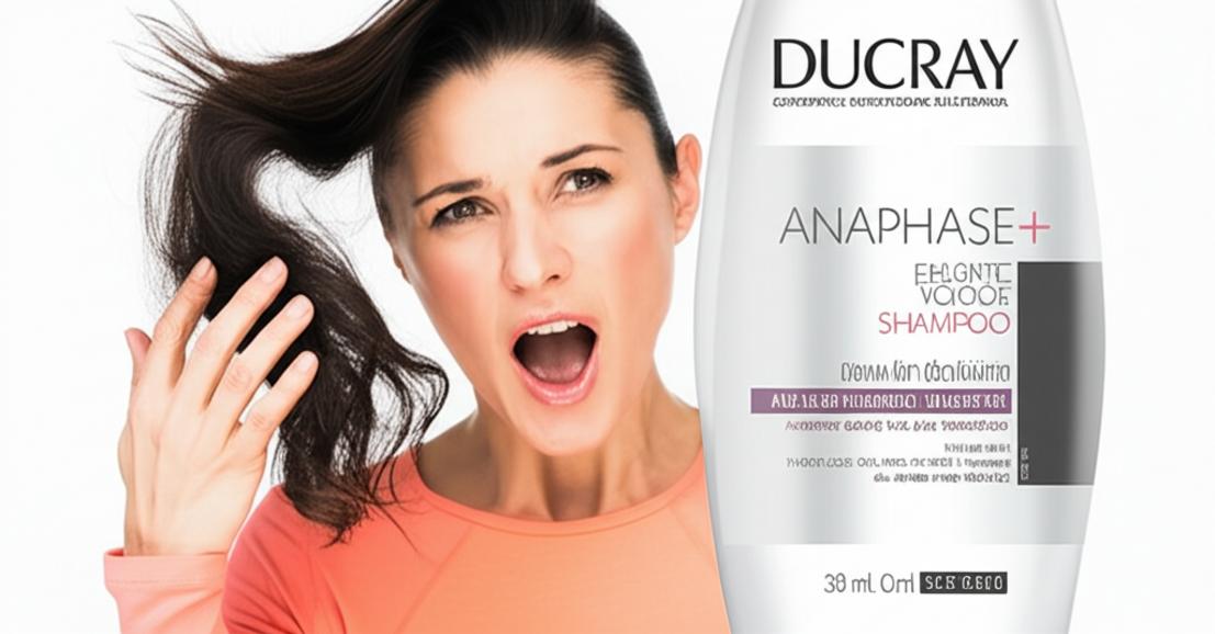 Dầu gội Ducray Anaphase+ ngăn rụng tóc hiệu quả, so sánh.
