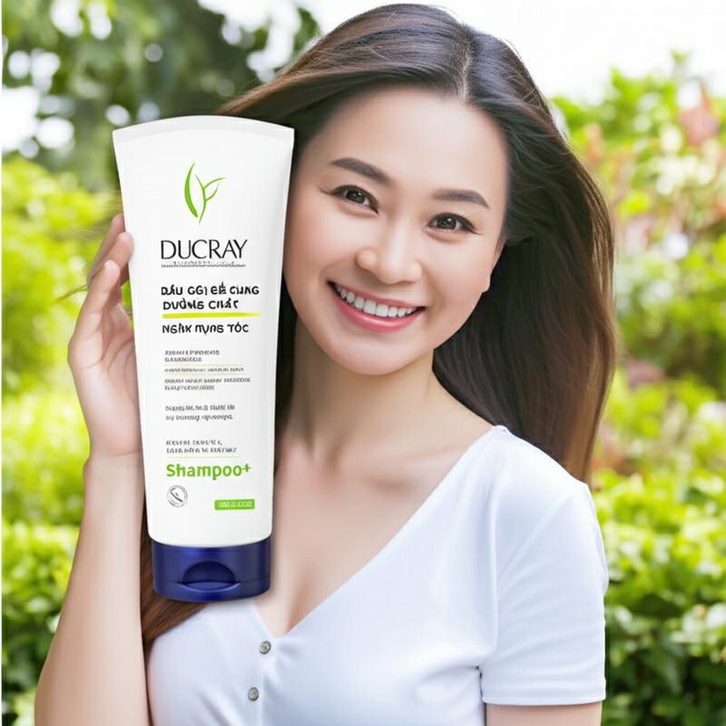 So sánh dầu gội Ducray Anaphase+ và giải pháp tự nhiên trị rụng tóc.