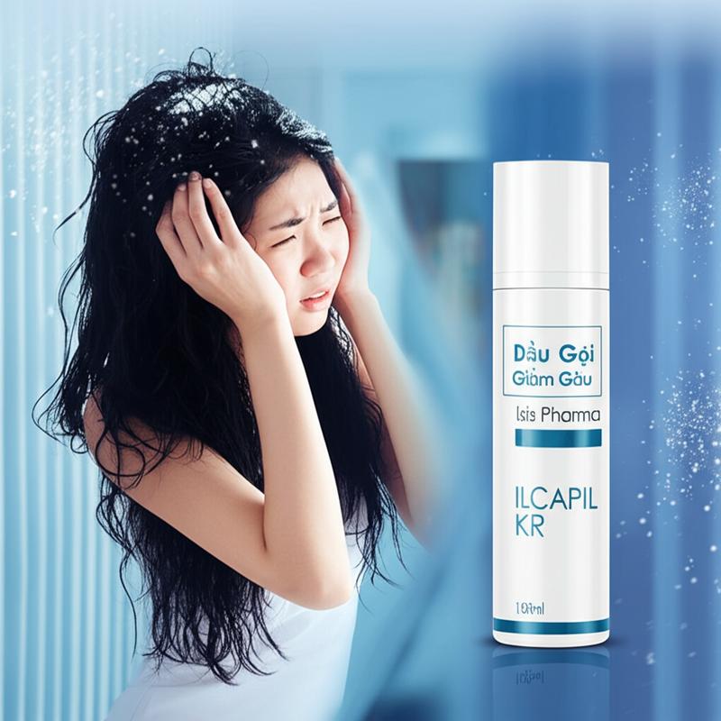 Dầu gội trị gàu ngứa Isis Pharma ILCAPIL KR
