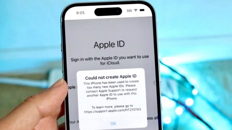 5 cách khắc phục lỗi "không thể tạo tài khoản Apple vào lúc này" 5 cach khac phuc loi khong the tao tai khoan apple vao luc nay
