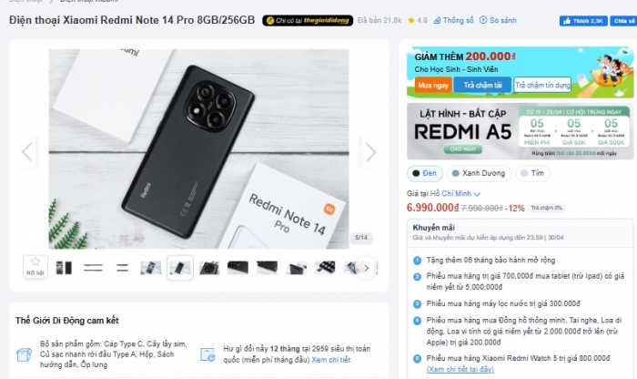 Đây là Redmi Note 14 Pro 4G, vua 4G tầm trung tại Việt Nam, ăn đứt iPhone 16, đe nẹt Galaxy A56 1 Đây là Redmi Note 14 Pro 4G, vua 4G tầm trung tại Việt Nam, ăn đứt iPhone 16, đe nẹt Galaxy A56 day la redmi note 14 pro 4g vua 4g tam trung tai viet nam an dut iphone 16 de net galaxy a56