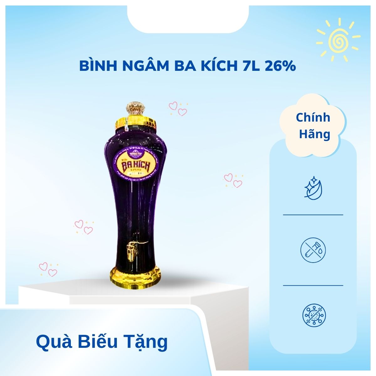 Bình Ngâm Ba Kích 7L 26%