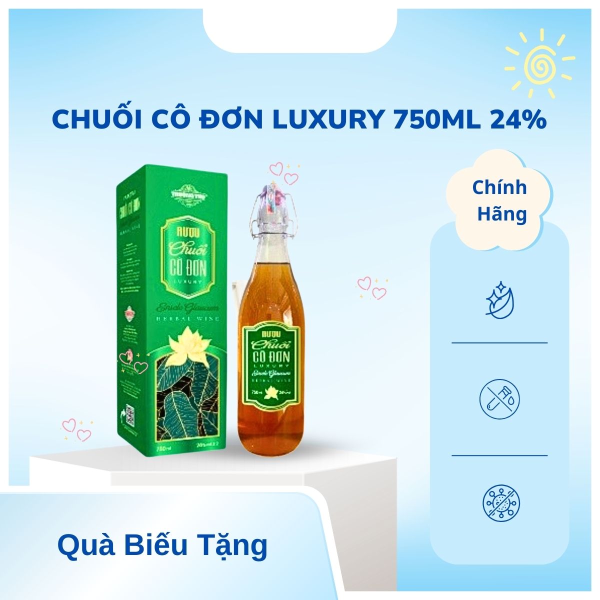 Chuối cô đơn Luxury 750ml 24%
