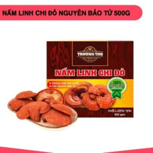 Linh chi đỏ thượng hạng hộp 500g