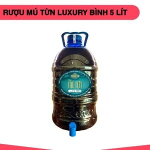 Rượu Mú Từn Bình Nhựa Luxury 5L 24%