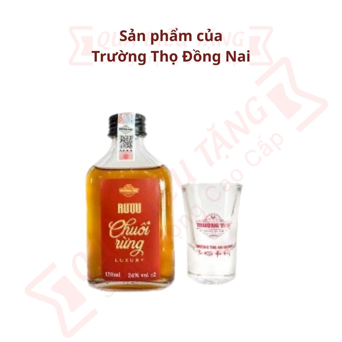 Rượu Chuối Rừng Chai Thử 120ml