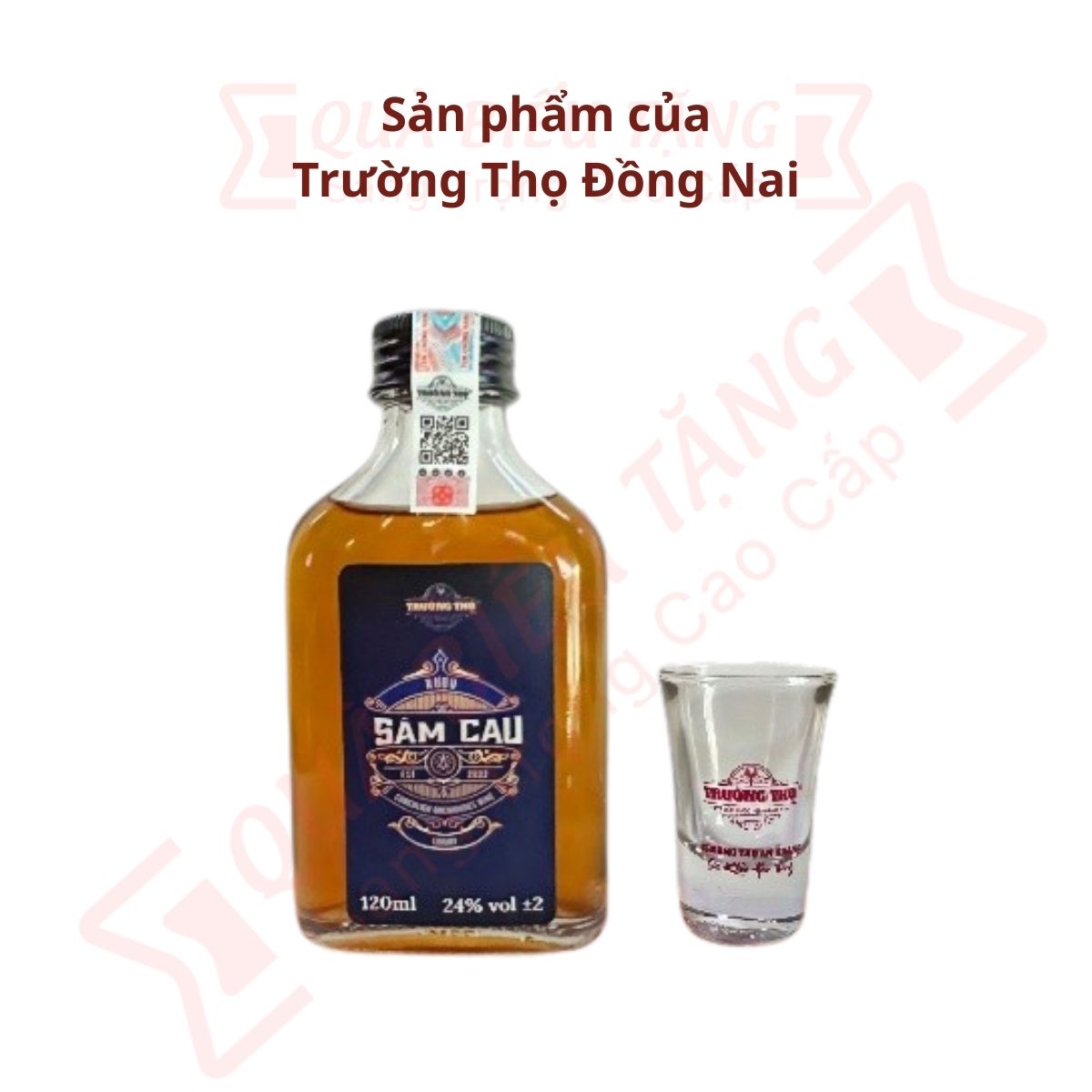 Rượu sâm cau chai thử 120ml