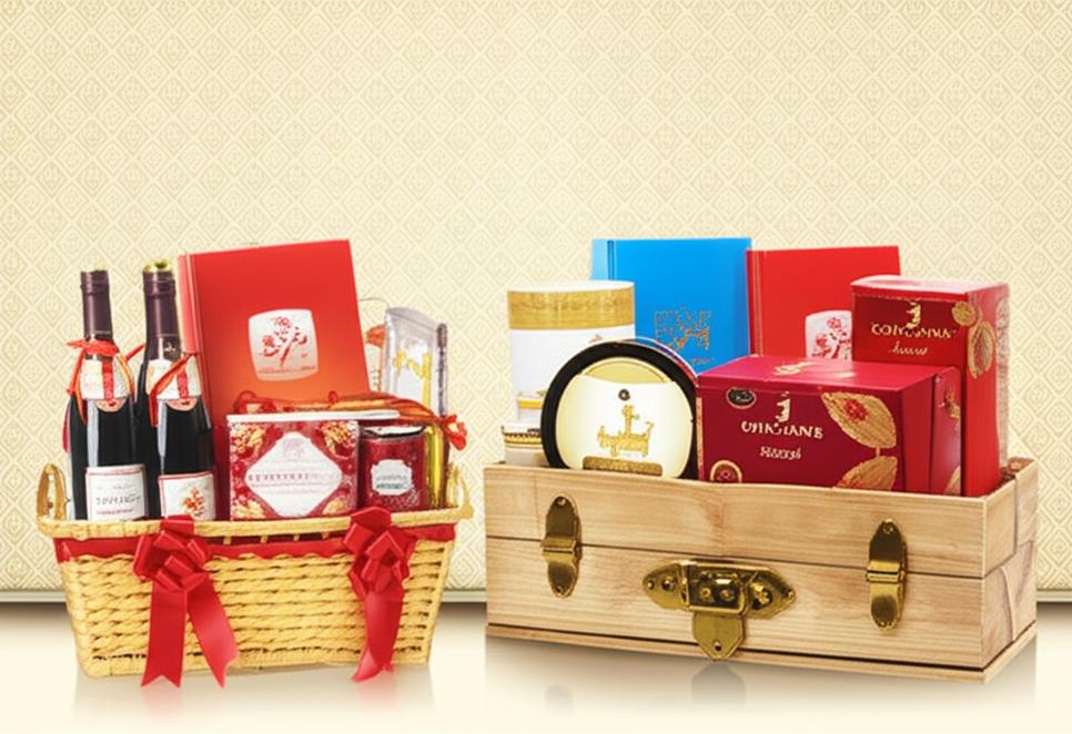 So sánh quà Tết 1 triệu: Sang trọng vs. Thiết thực