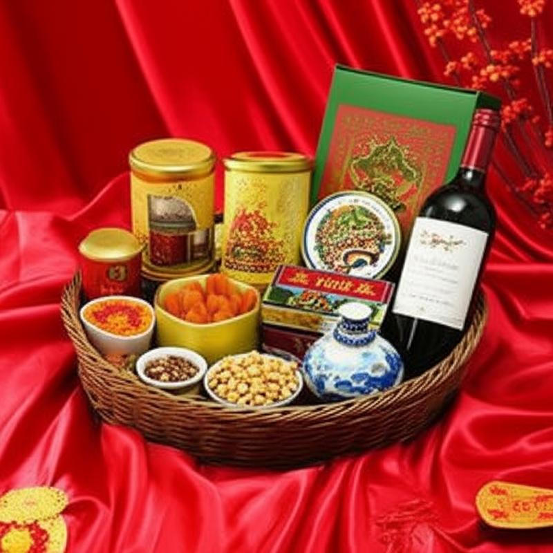 Giỏ quà Tết VIP: Sang trọng, tinh tế, ý nghĩa